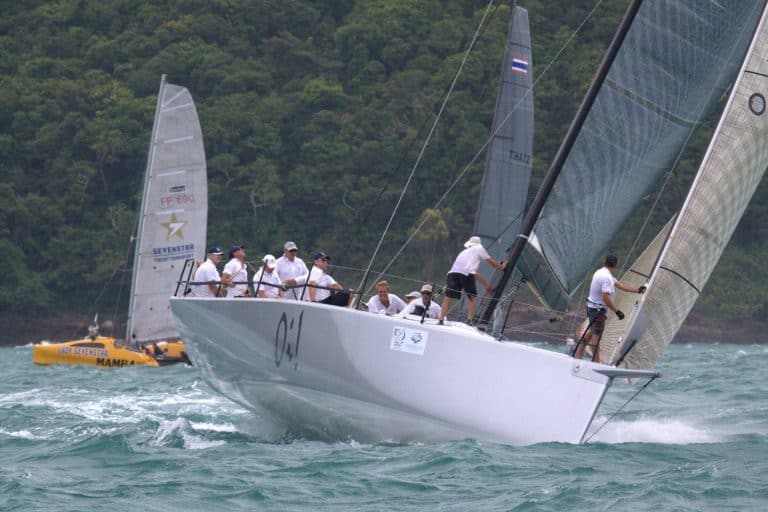 Sailing at Phuket Raceweek