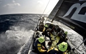 Volvo Ocean Race Boat