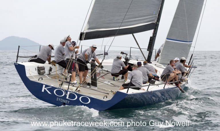 Kodo sailing in the phuket raceweek